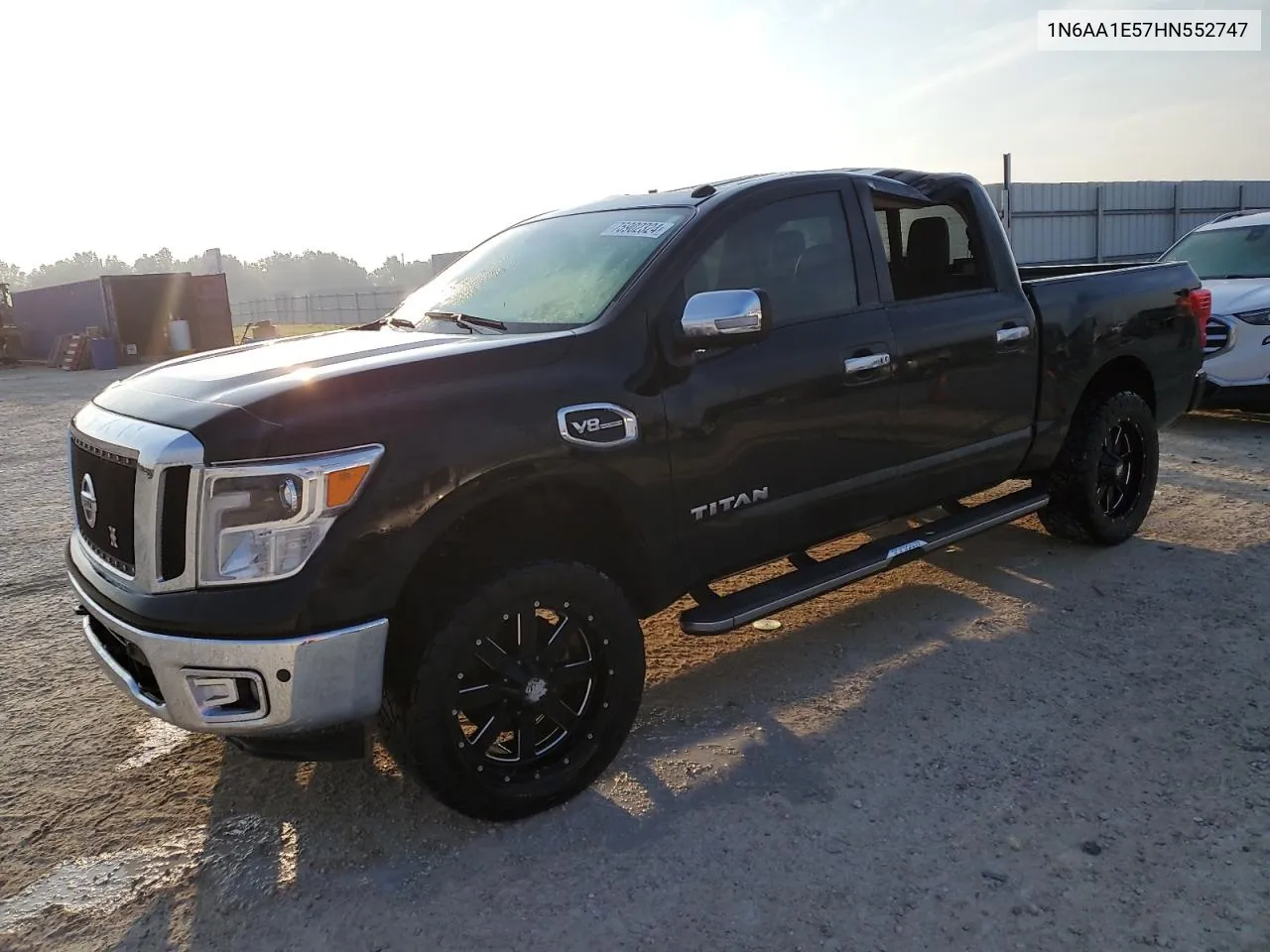 2017 Nissan Titan Sv VIN: 1N6AA1E57HN552747 Lot: 75902324