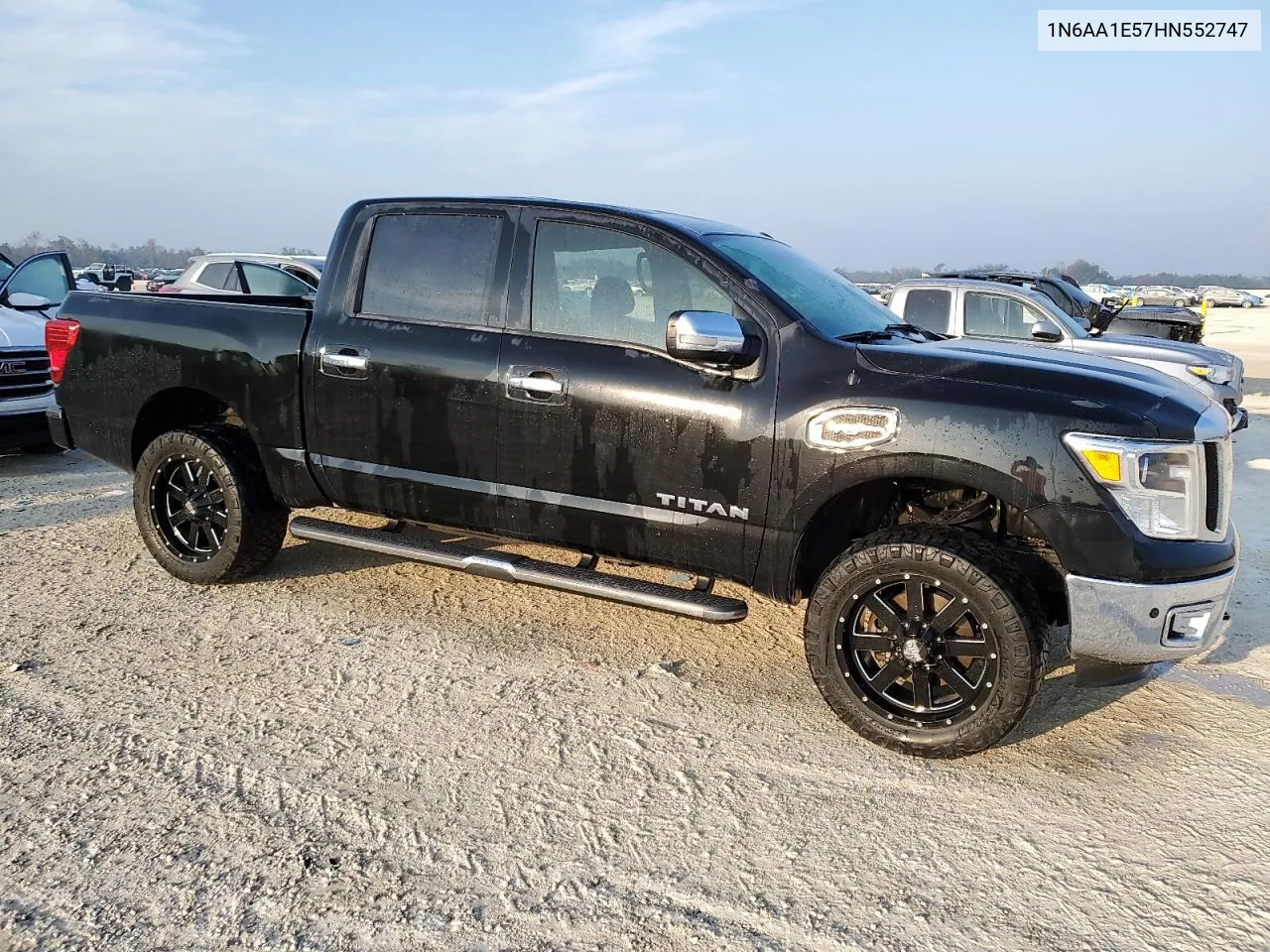 2017 Nissan Titan Sv VIN: 1N6AA1E57HN552747 Lot: 75902324