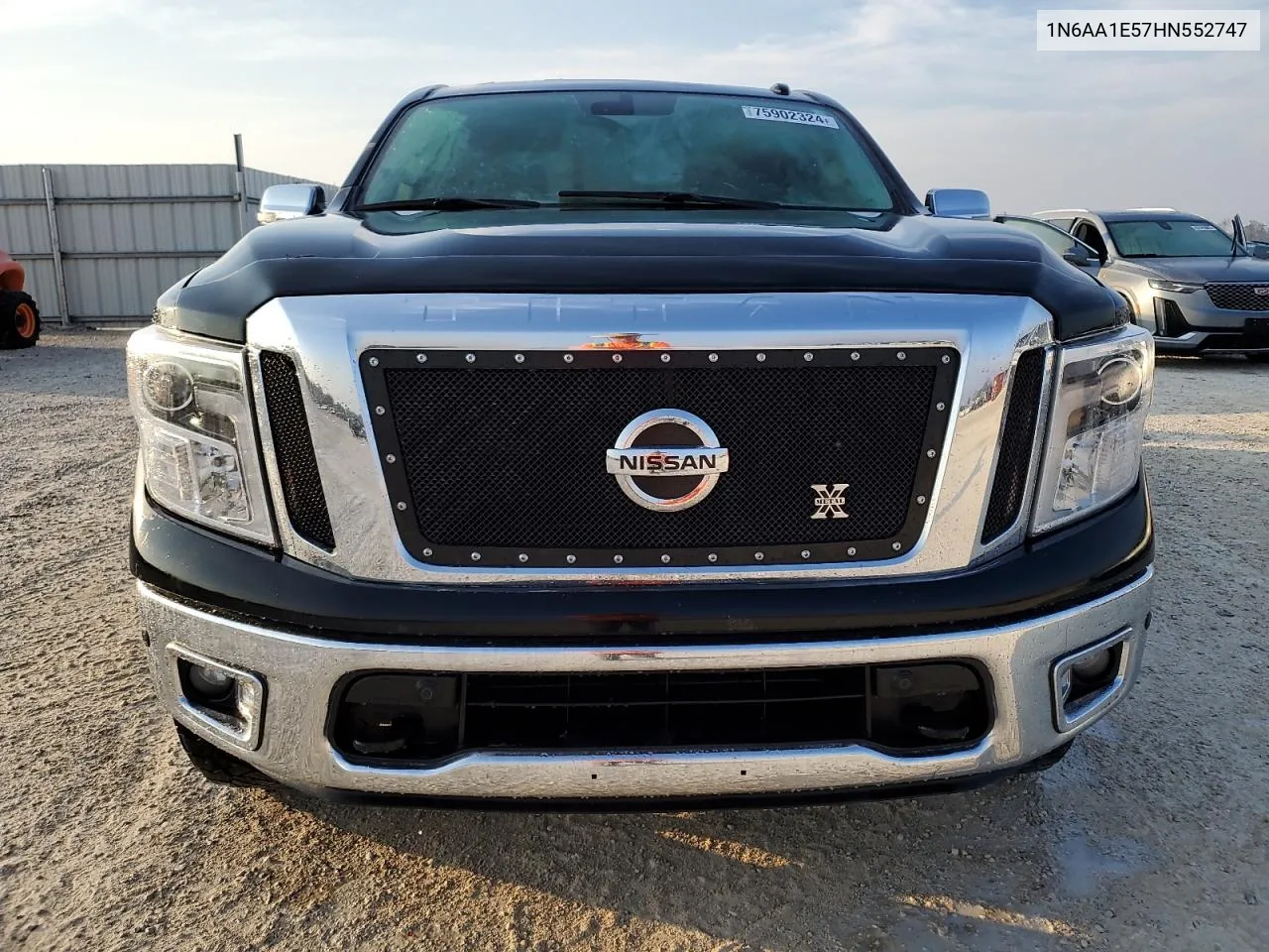 2017 Nissan Titan Sv VIN: 1N6AA1E57HN552747 Lot: 75902324