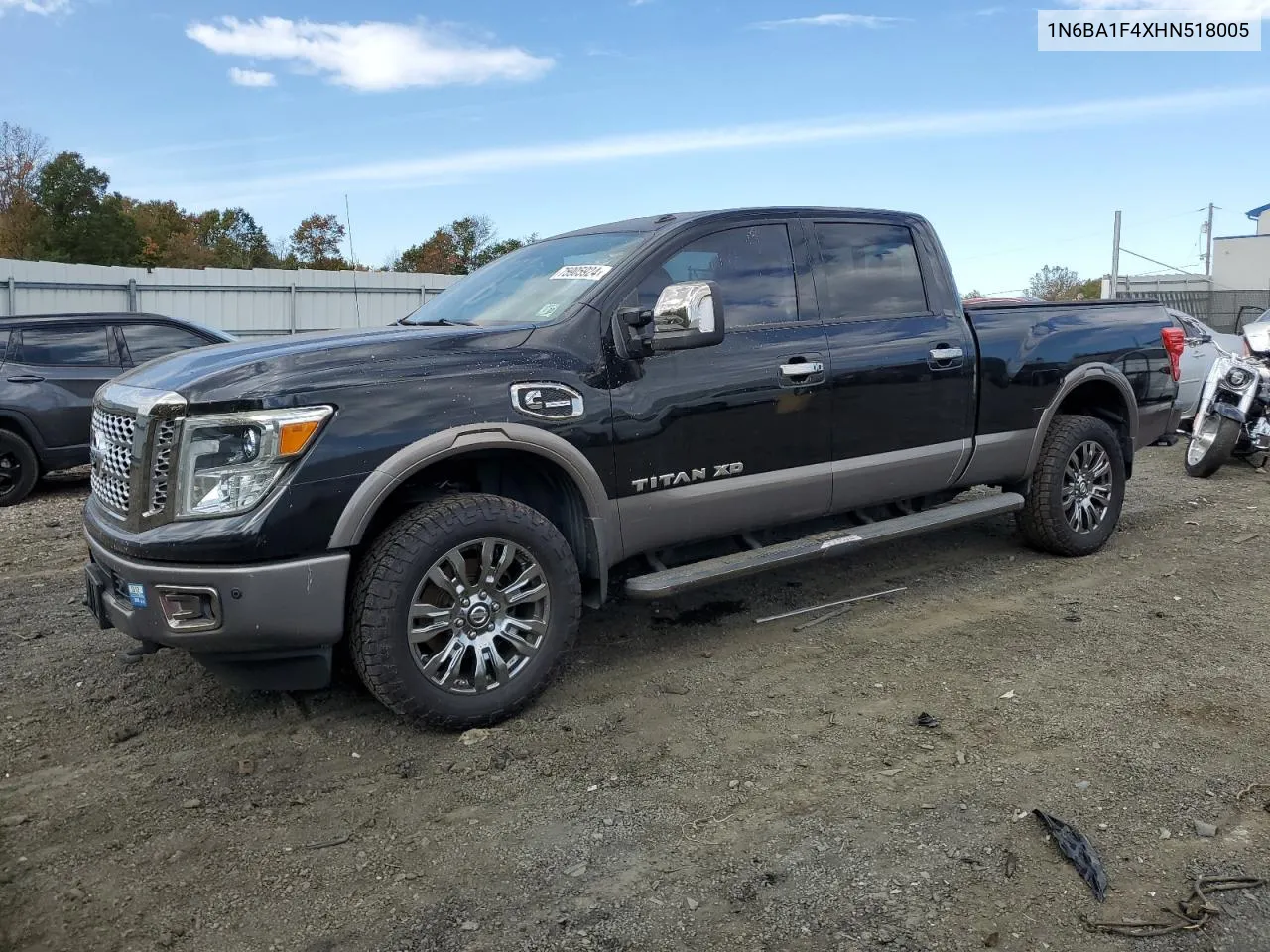 2017 Nissan Titan Xd Sl VIN: 1N6BA1F4XHN518005 Lot: 75905924