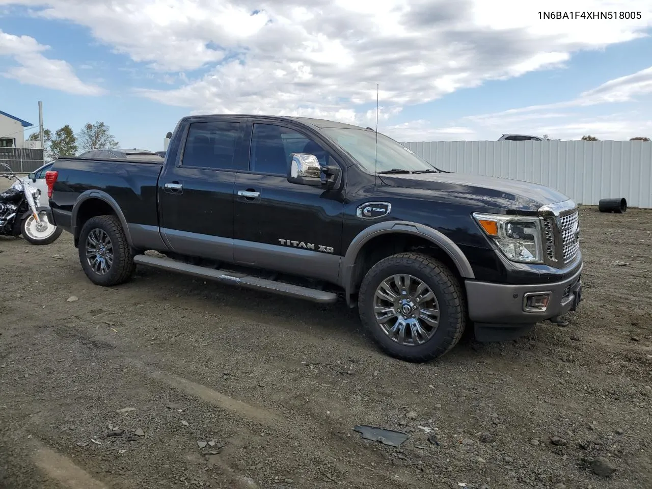 2017 Nissan Titan Xd Sl VIN: 1N6BA1F4XHN518005 Lot: 75905924