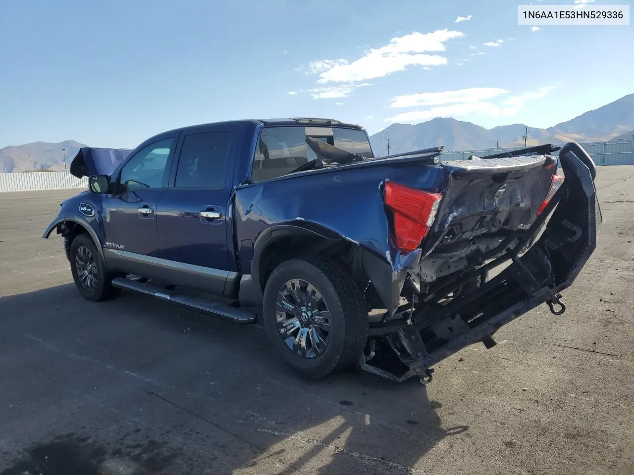 2017 Nissan Titan Sv VIN: 1N6AA1E53HN529336 Lot: 76067554