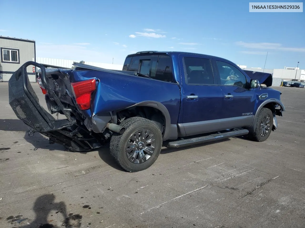 2017 Nissan Titan Sv VIN: 1N6AA1E53HN529336 Lot: 76067554