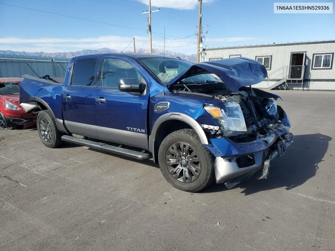 2017 Nissan Titan Sv VIN: 1N6AA1E53HN529336 Lot: 76067554