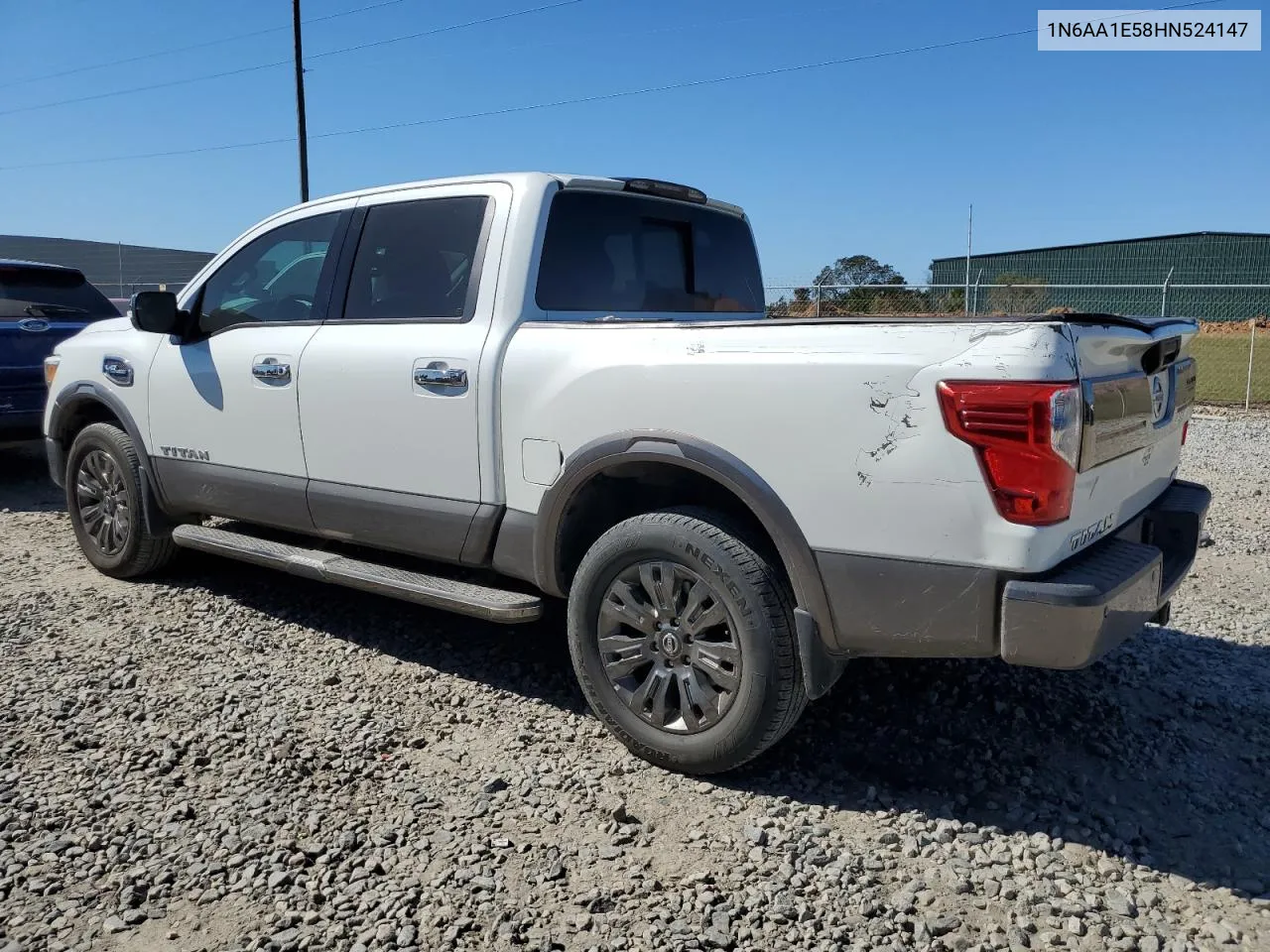 2017 Nissan Titan Sv VIN: 1N6AA1E58HN524147 Lot: 76253214