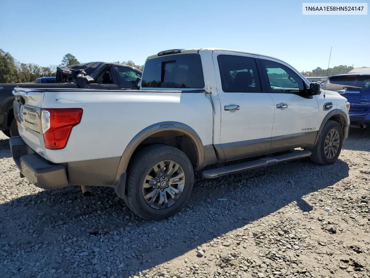 2017 Nissan Titan Sv VIN: 1N6AA1E58HN524147 Lot: 76253214