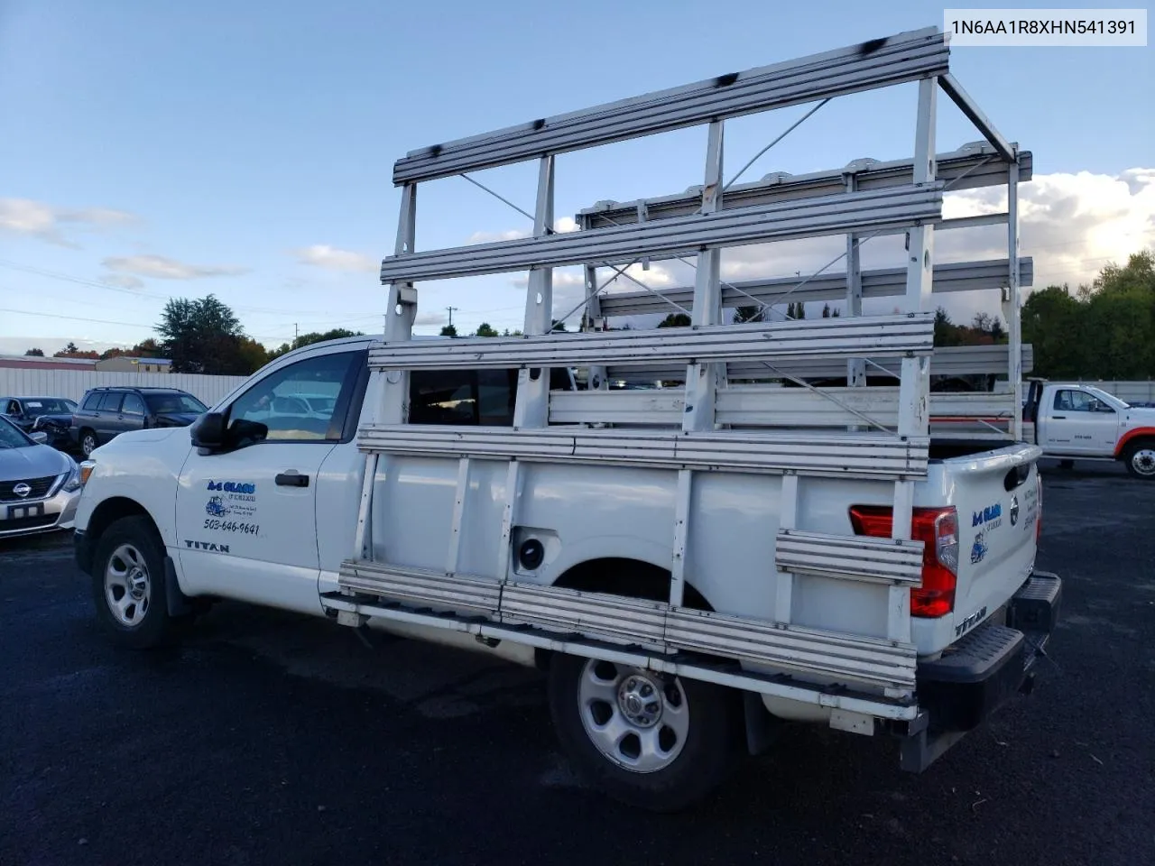 2017 Nissan Titan S VIN: 1N6AA1R8XHN541391 Lot: 76808184