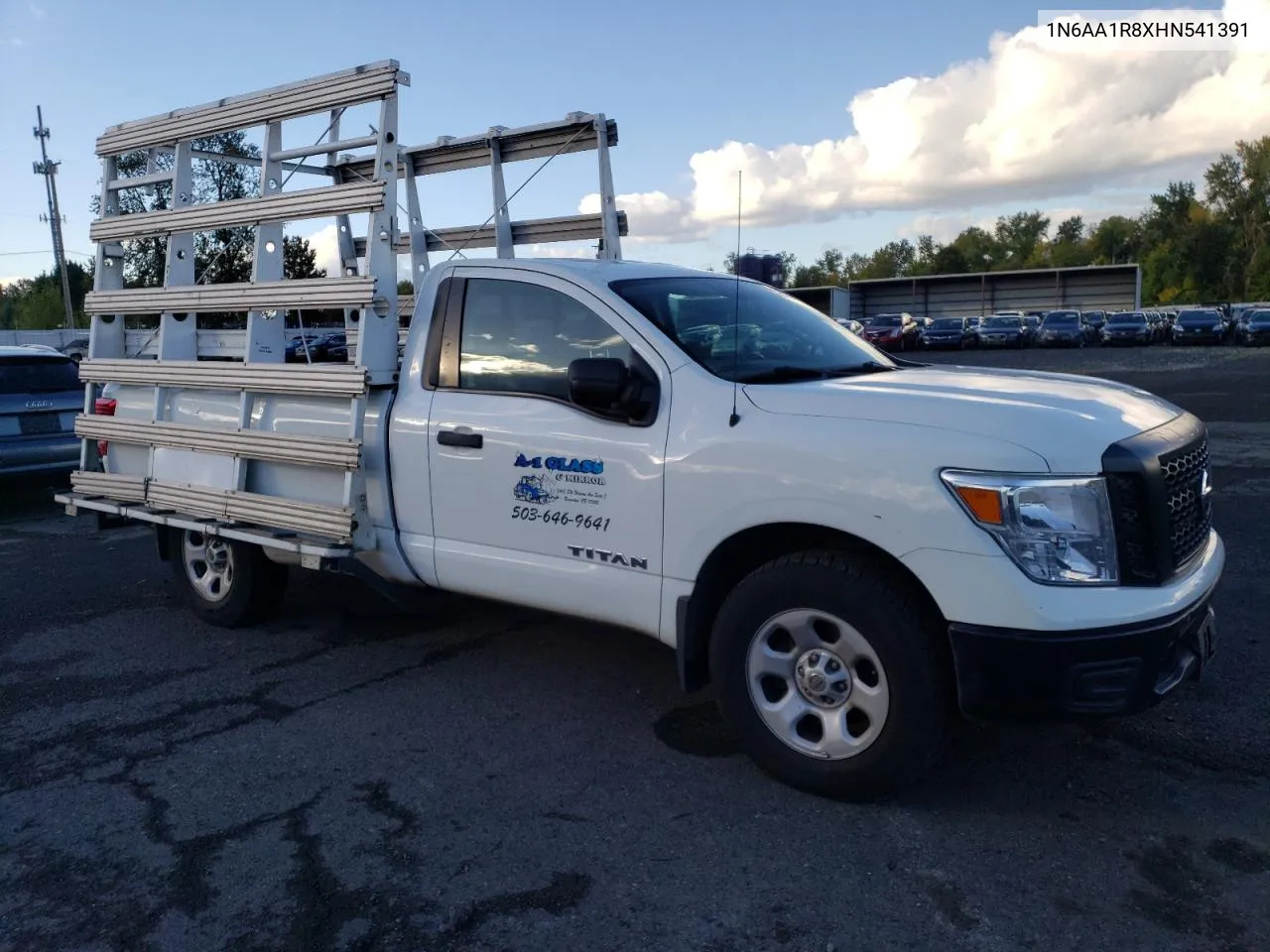 2017 Nissan Titan S VIN: 1N6AA1R8XHN541391 Lot: 76808184