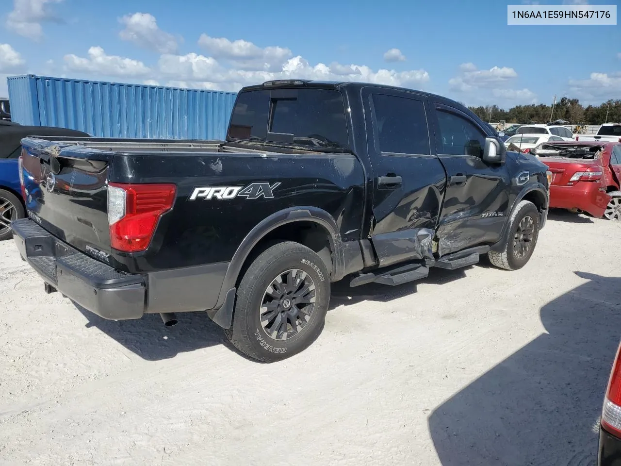 2017 Nissan Titan Sv VIN: 1N6AA1E59HN547176 Lot: 76846204