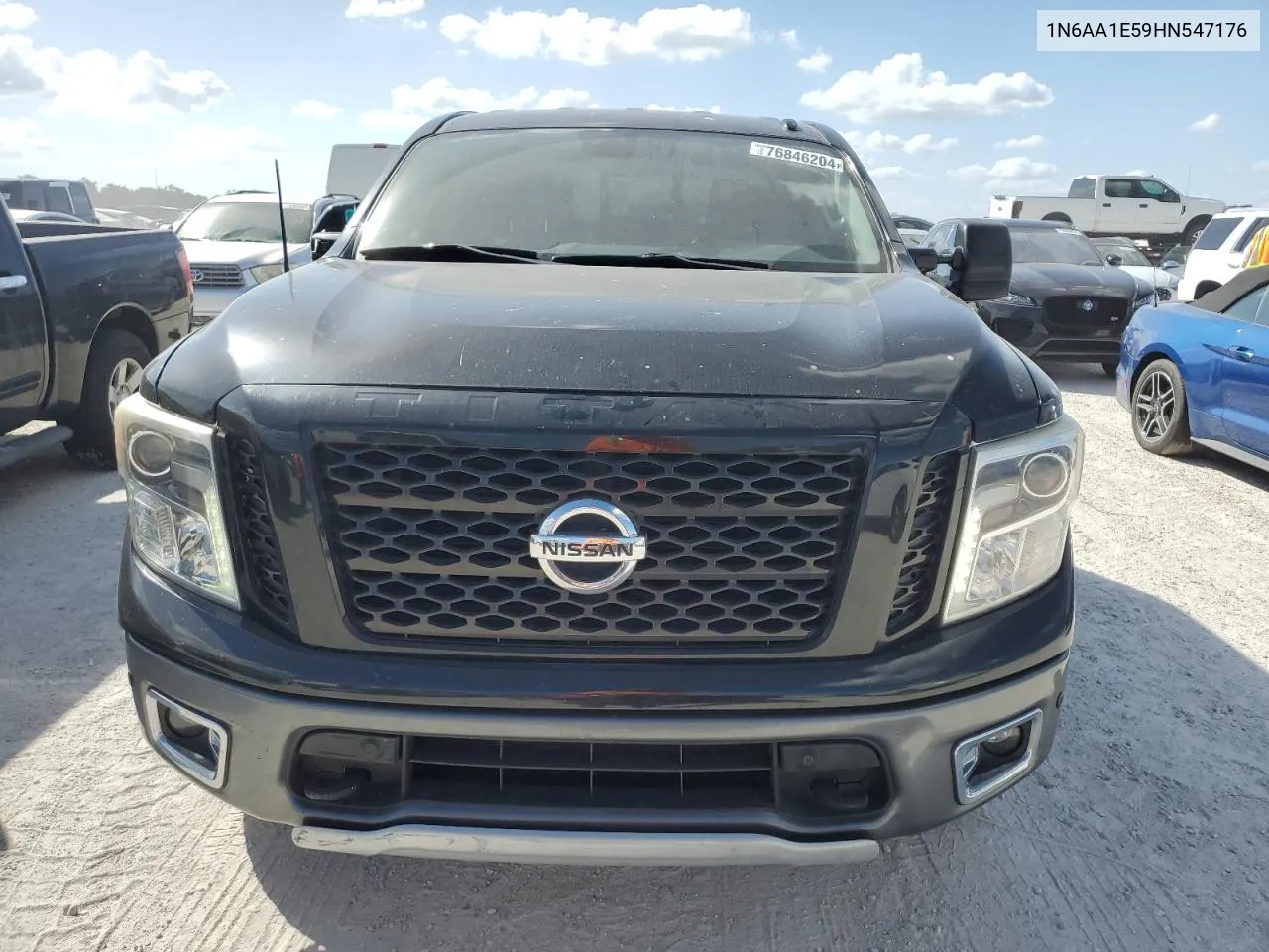 2017 Nissan Titan Sv VIN: 1N6AA1E59HN547176 Lot: 76846204