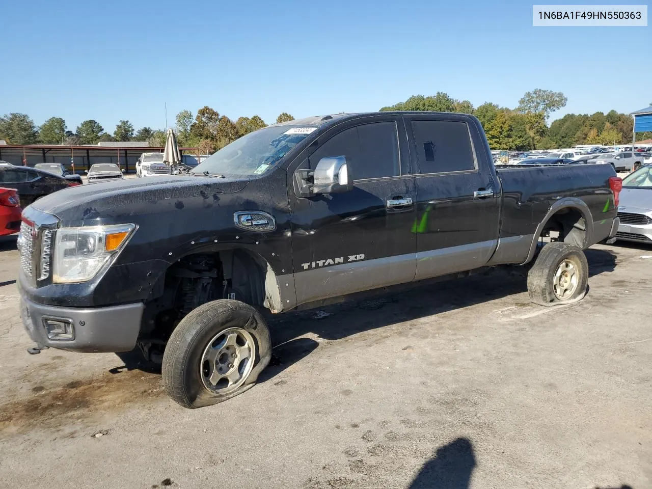 2017 Nissan Titan Xd Sl VIN: 1N6BA1F49HN550363 Lot: 77453334