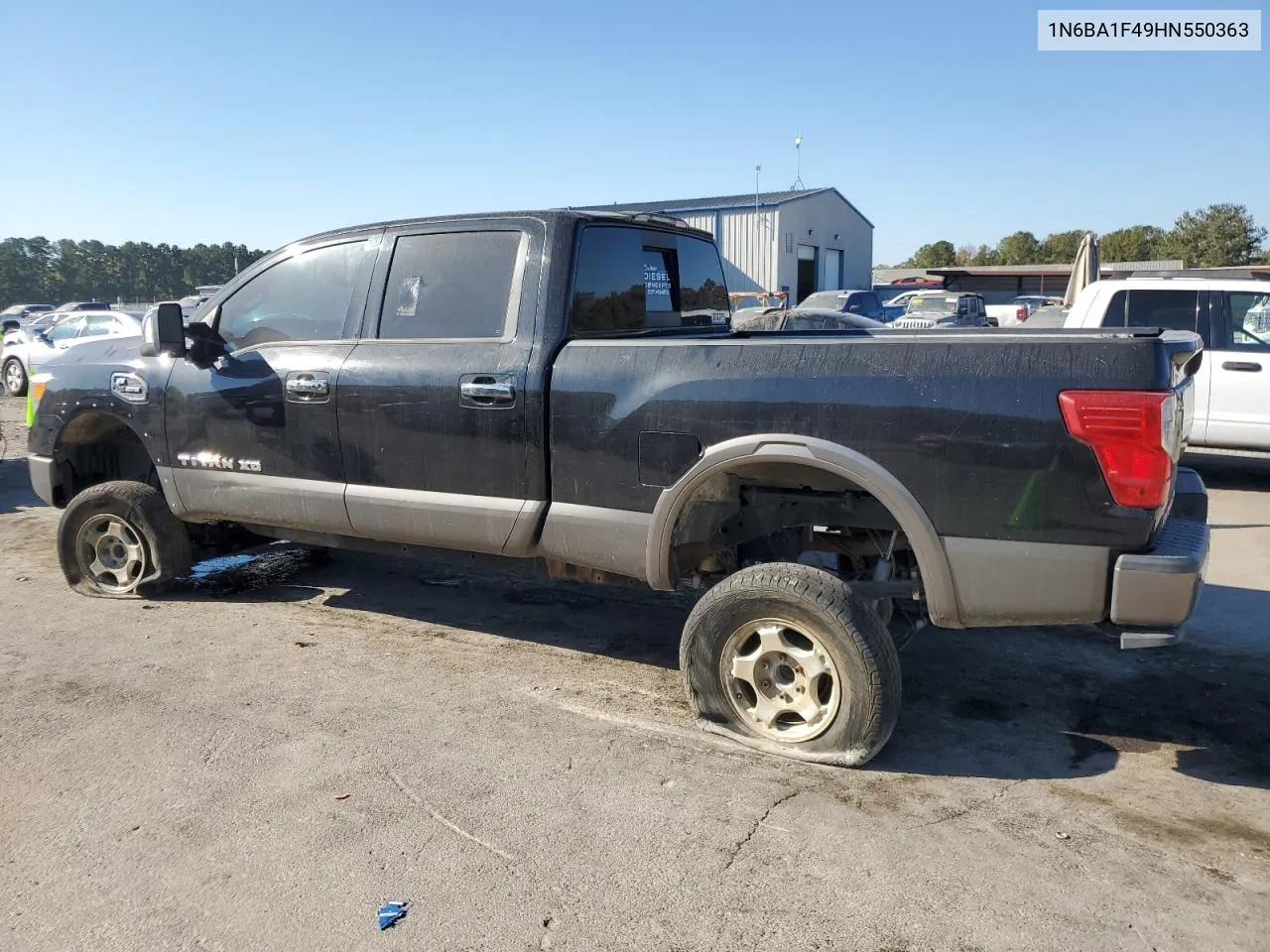 2017 Nissan Titan Xd Sl VIN: 1N6BA1F49HN550363 Lot: 77453334