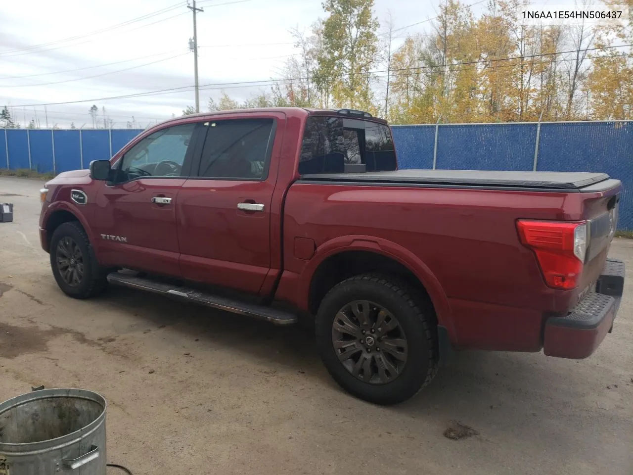 2017 Nissan Titan Sv VIN: 1N6AA1E54HN506437 Lot: 77586924