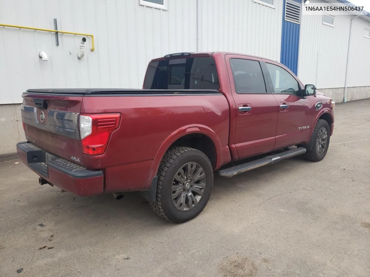 2017 Nissan Titan Sv VIN: 1N6AA1E54HN506437 Lot: 77586924