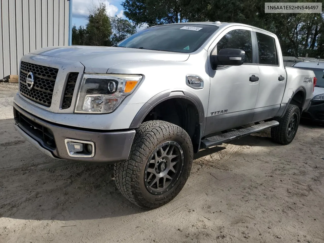 2017 Nissan Titan Sv VIN: 1N6AA1E52HN546497 Lot: 77631174