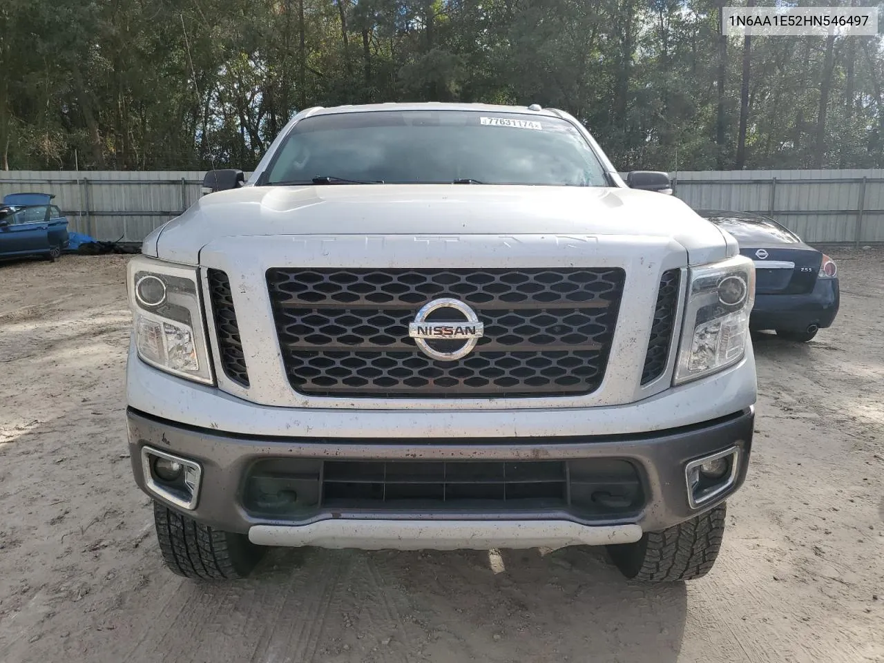 2017 Nissan Titan Sv VIN: 1N6AA1E52HN546497 Lot: 77631174