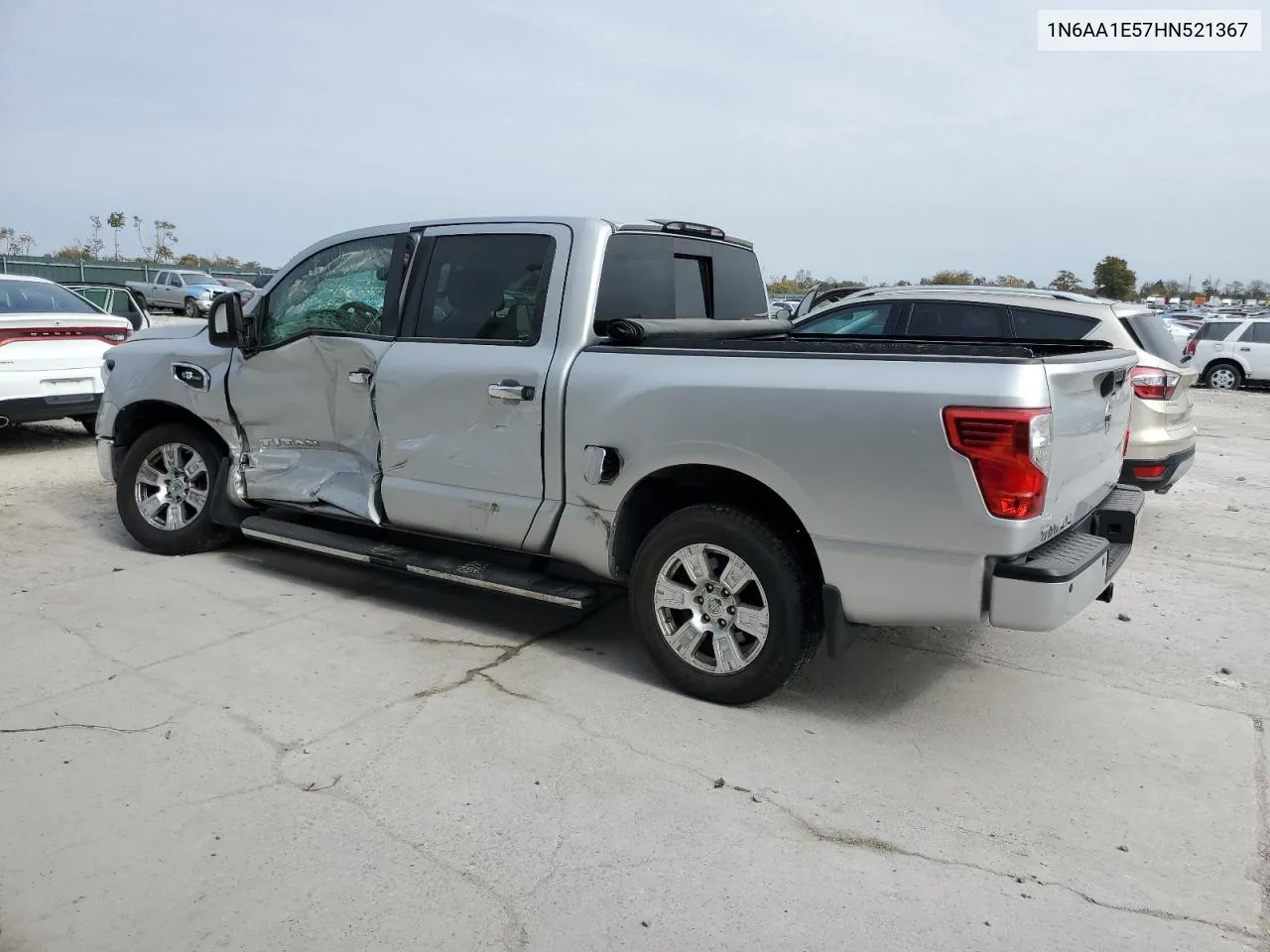 2017 Nissan Titan Sv VIN: 1N6AA1E57HN521367 Lot: 77819054