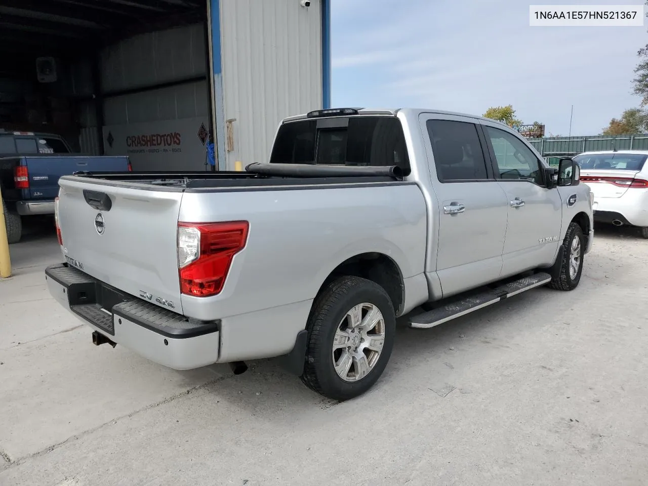 2017 Nissan Titan Sv VIN: 1N6AA1E57HN521367 Lot: 77819054