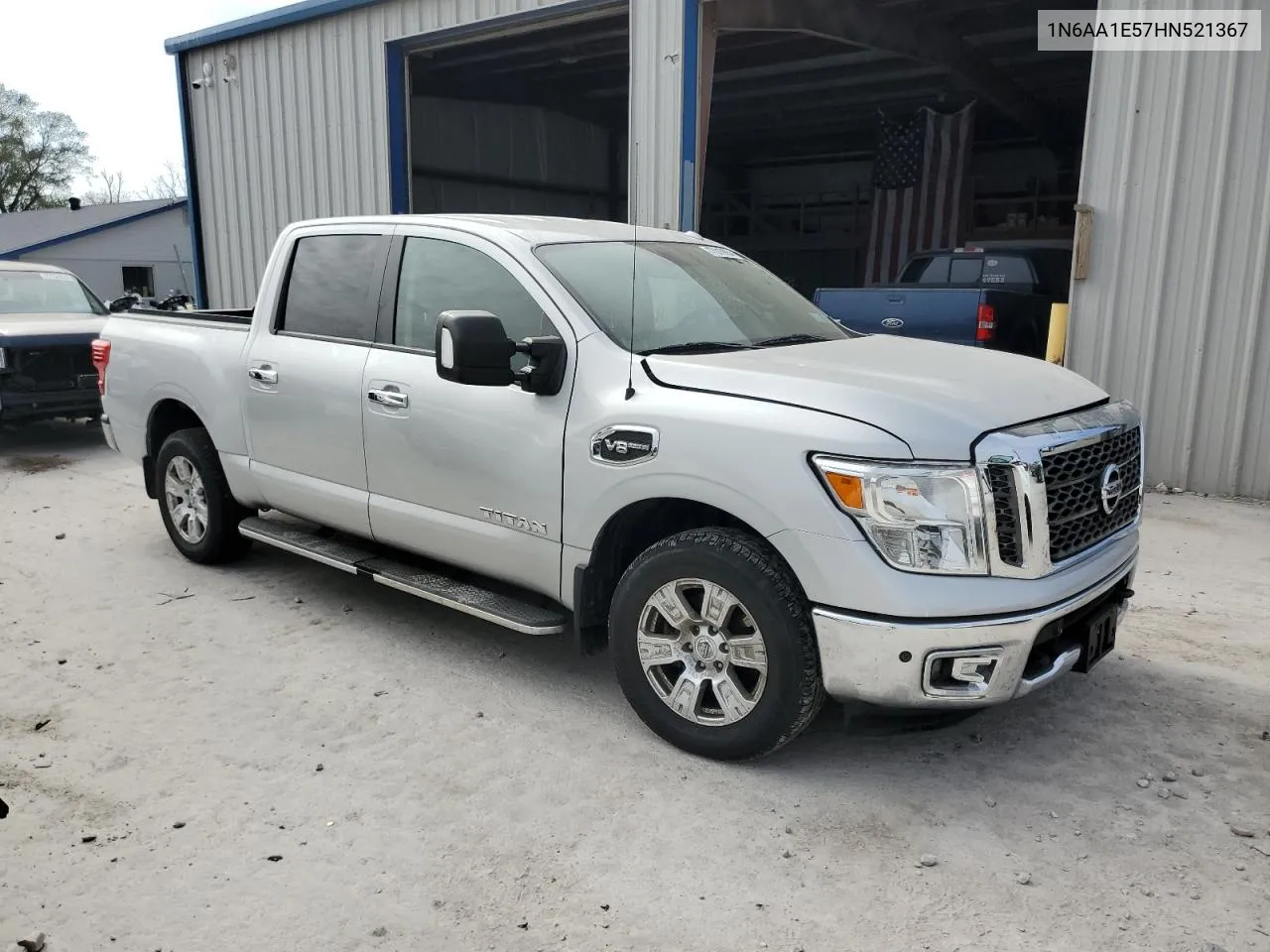 2017 Nissan Titan Sv VIN: 1N6AA1E57HN521367 Lot: 77819054