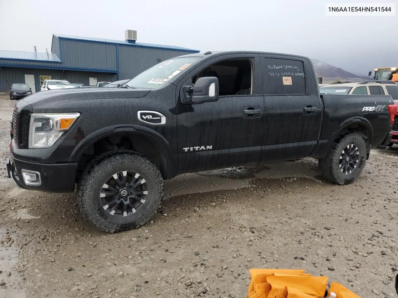 2017 Nissan Titan Sv VIN: 1N6AA1E54HN541544 Lot: 78107674