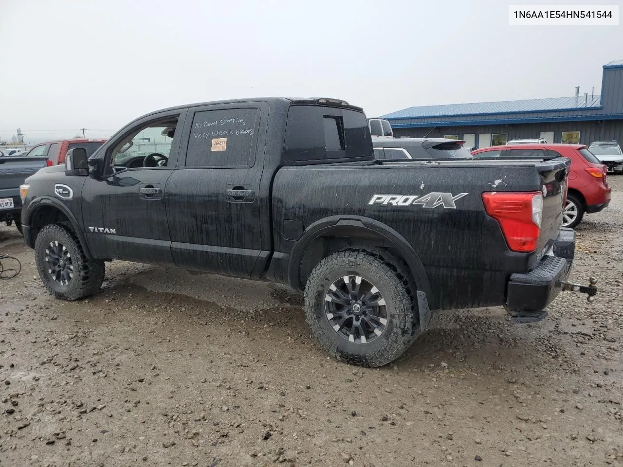 2017 Nissan Titan Sv VIN: 1N6AA1E54HN541544 Lot: 78107674