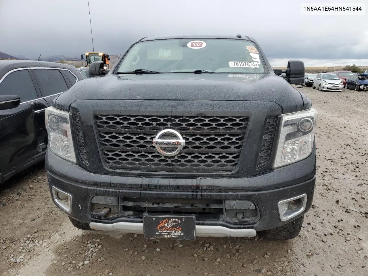 2017 Nissan Titan Sv VIN: 1N6AA1E54HN541544 Lot: 78107674