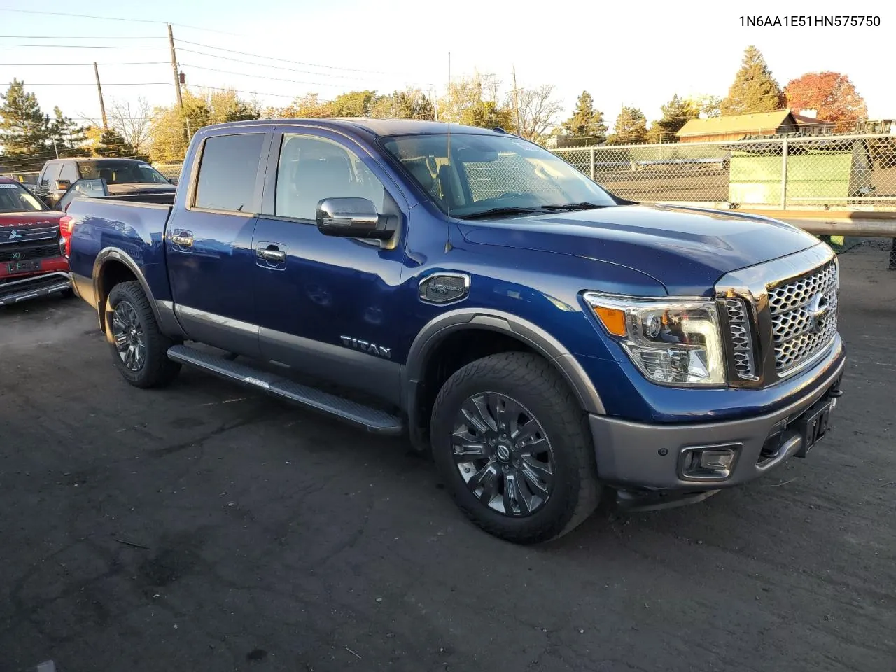 2017 Nissan Titan Sv VIN: 1N6AA1E51HN575750 Lot: 78183144