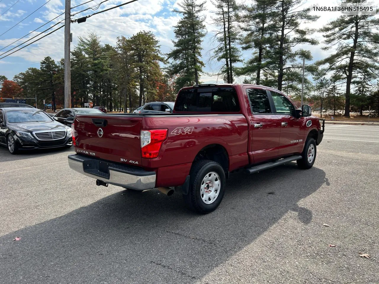 2017 Nissan Titan Xd S VIN: 1N6BA1F36HN515495 Lot: 78405234