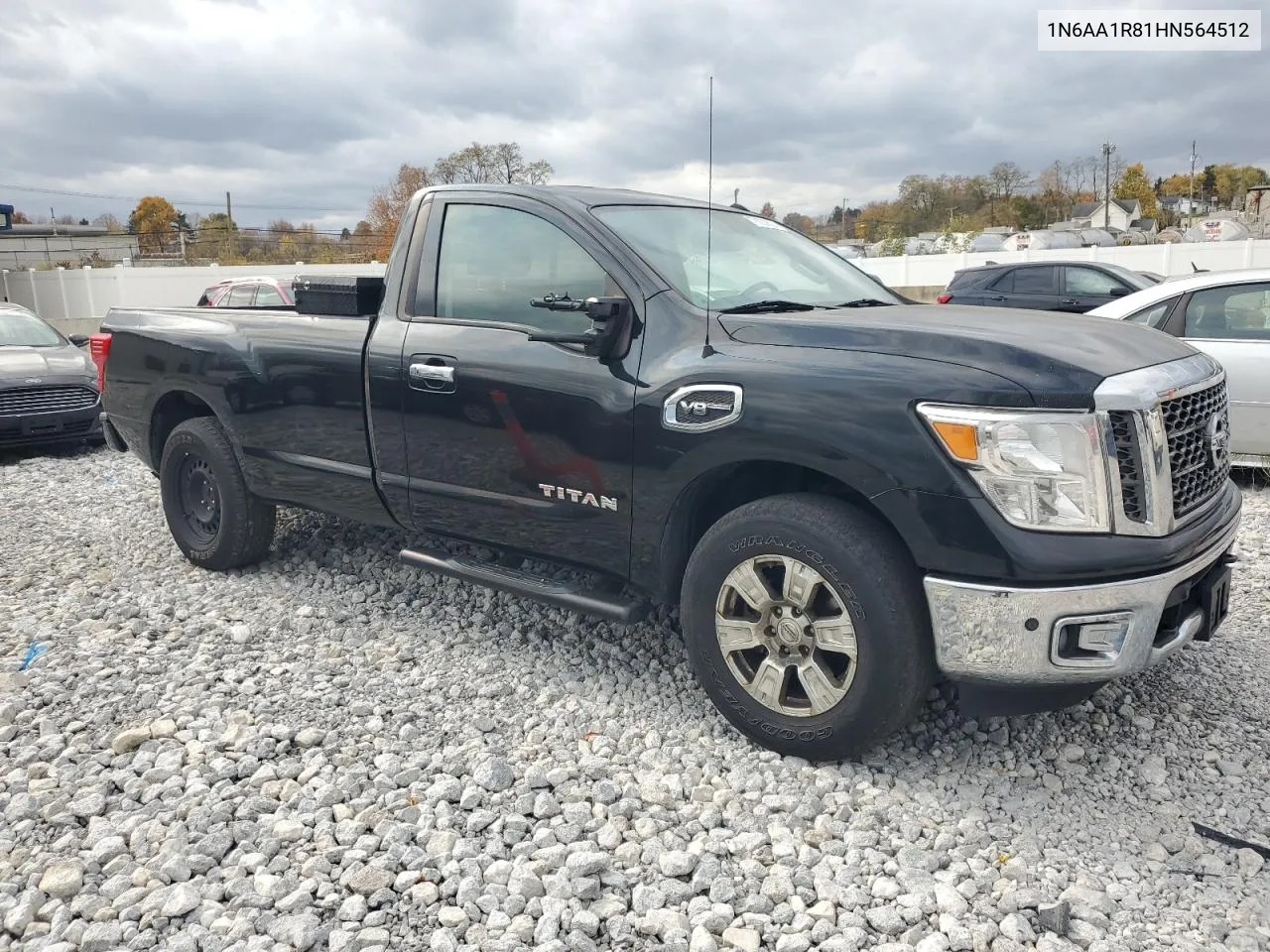 2017 Nissan Titan S VIN: 1N6AA1R81HN564512 Lot: 78829624