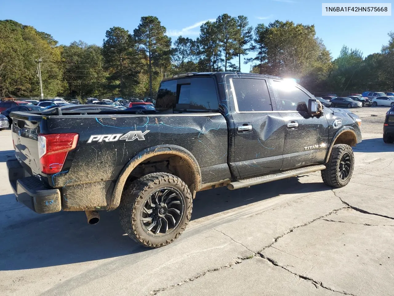 2017 Nissan Titan Xd Sl VIN: 1N6BA1F42HN575668 Lot: 78952104