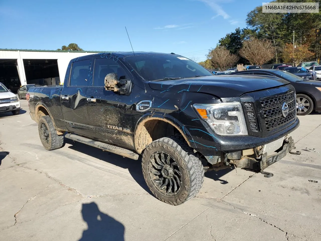 2017 Nissan Titan Xd Sl VIN: 1N6BA1F42HN575668 Lot: 78952104