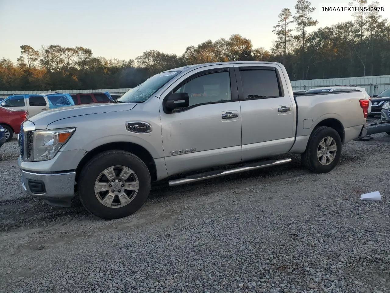 2017 Nissan Titan S VIN: 1N6AA1EK1HN542978 Lot: 79018514