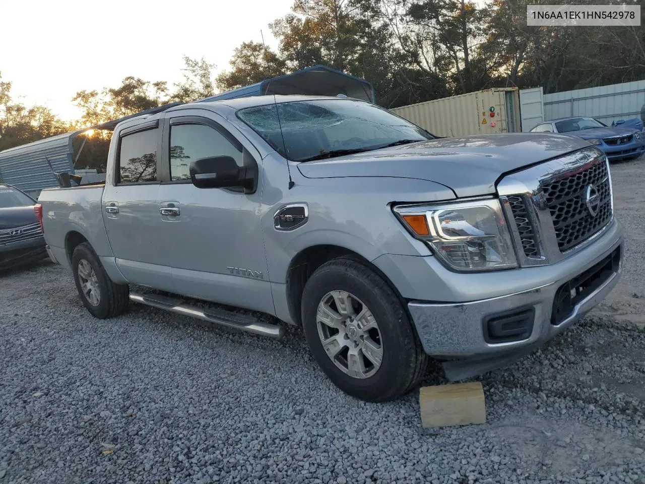 2017 Nissan Titan S VIN: 1N6AA1EK1HN542978 Lot: 79018514