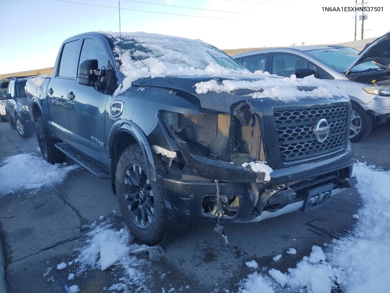 2017 Nissan Titan Sv VIN: 1N6AA1E5XHN537501 Lot: 79281694