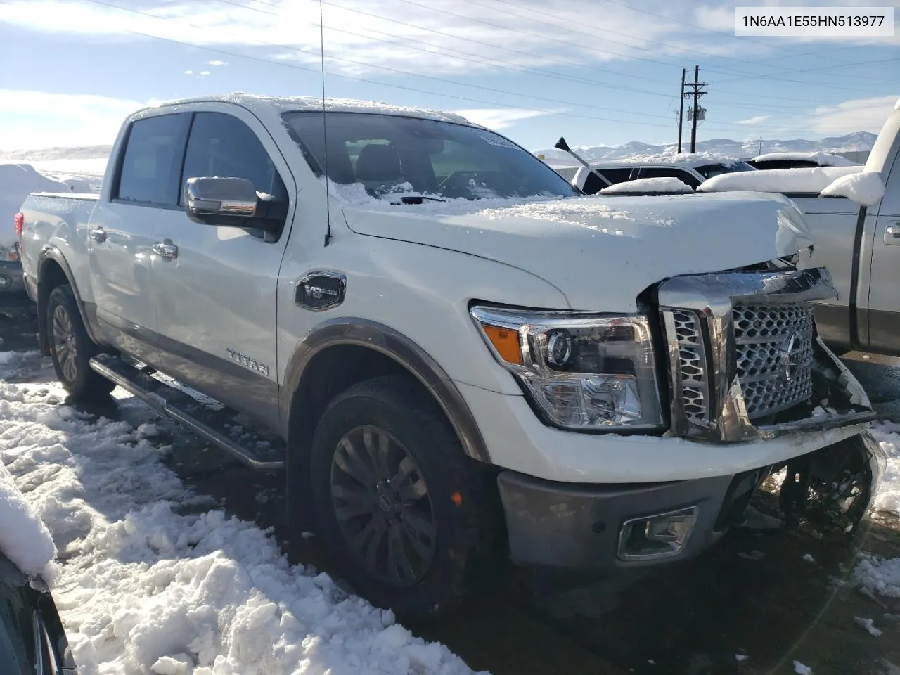 2017 Nissan Titan Sv VIN: 1N6AA1E55HN513977 Lot: 79652664