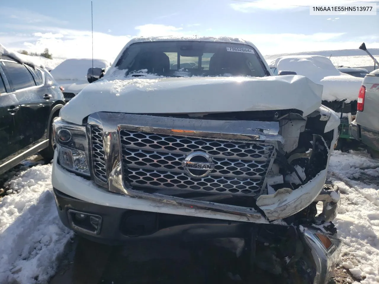 2017 Nissan Titan Sv VIN: 1N6AA1E55HN513977 Lot: 79652664