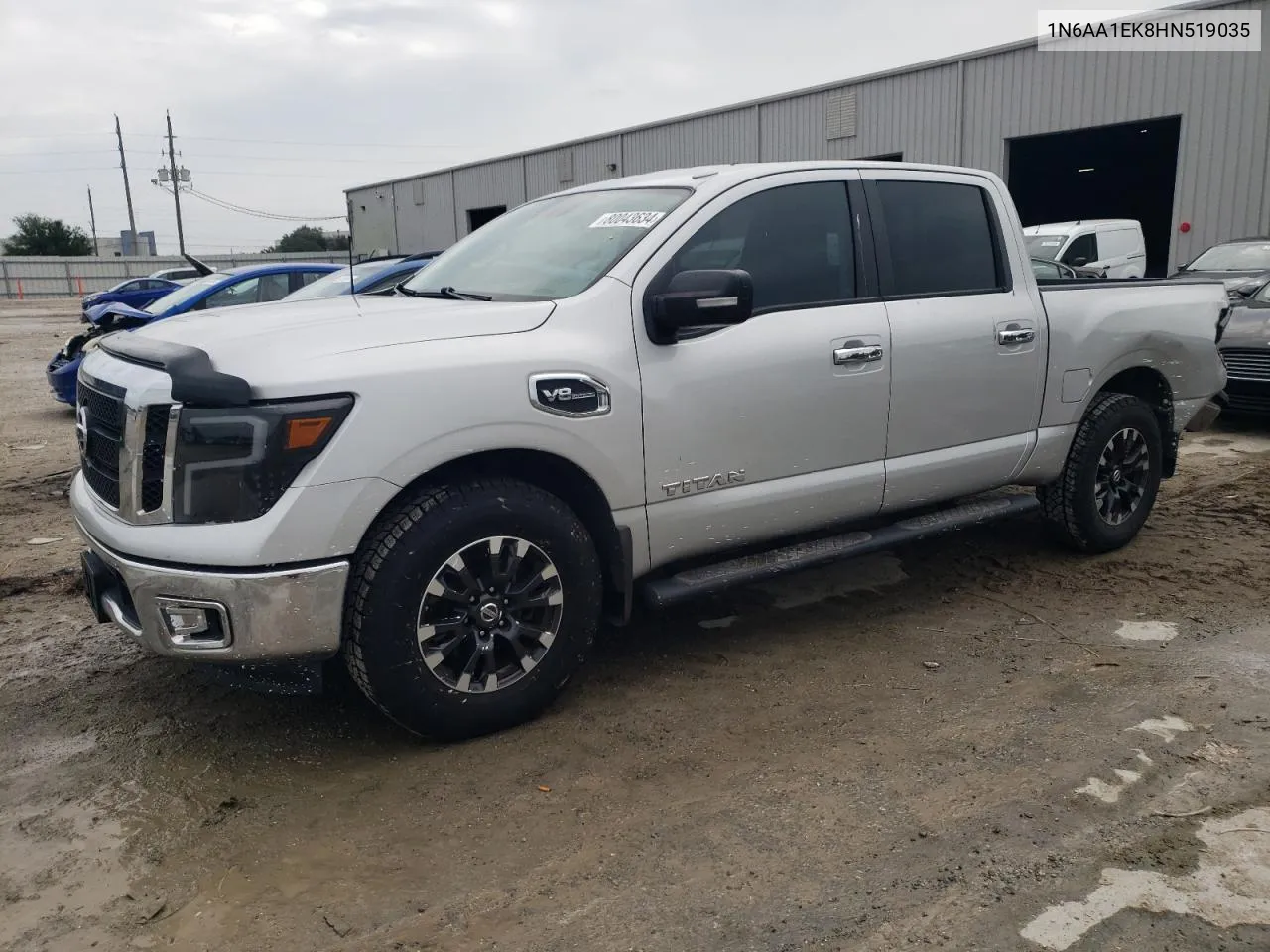 2017 Nissan Titan S VIN: 1N6AA1EK8HN519035 Lot: 80043634