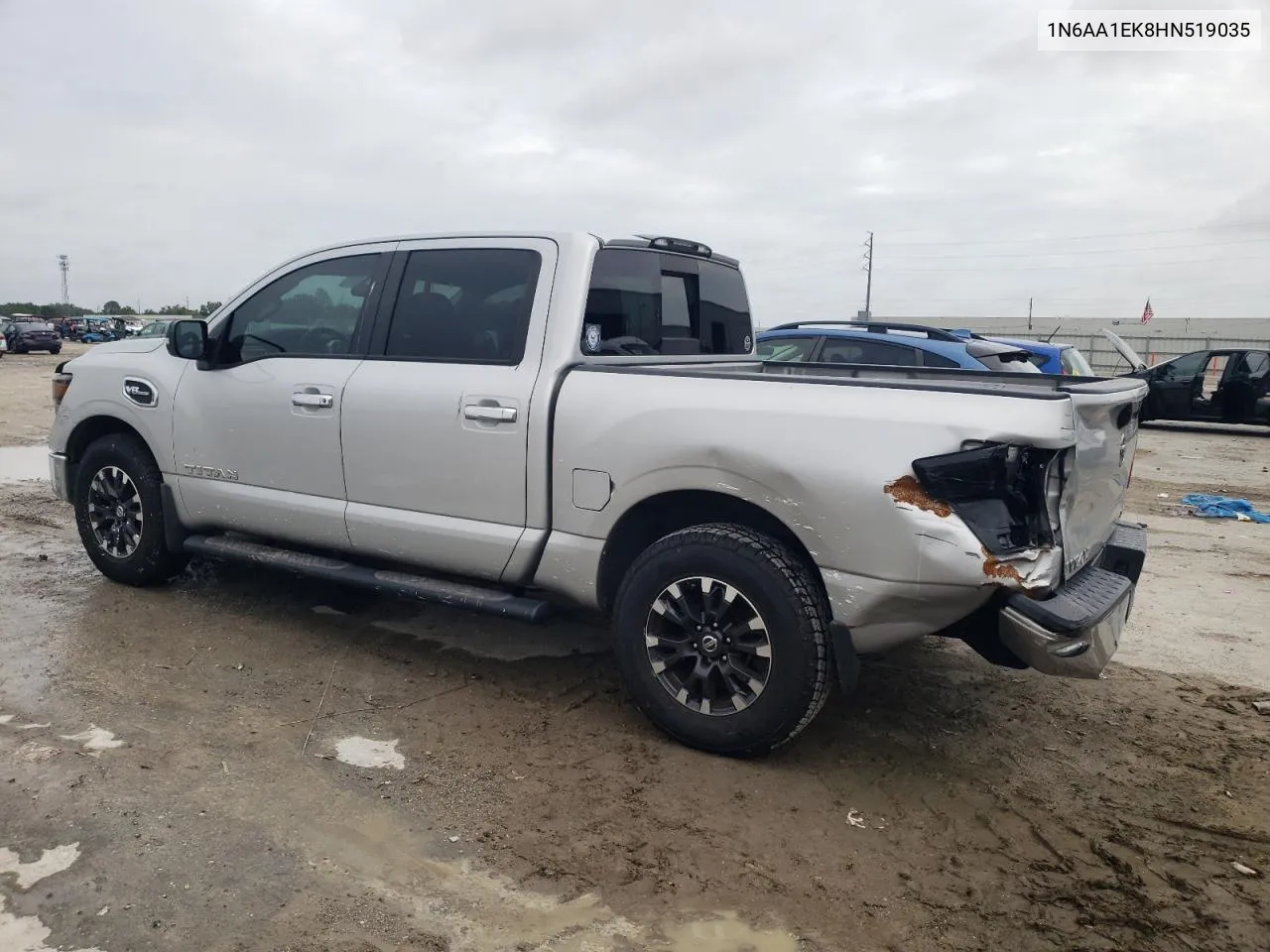 2017 Nissan Titan S VIN: 1N6AA1EK8HN519035 Lot: 80043634