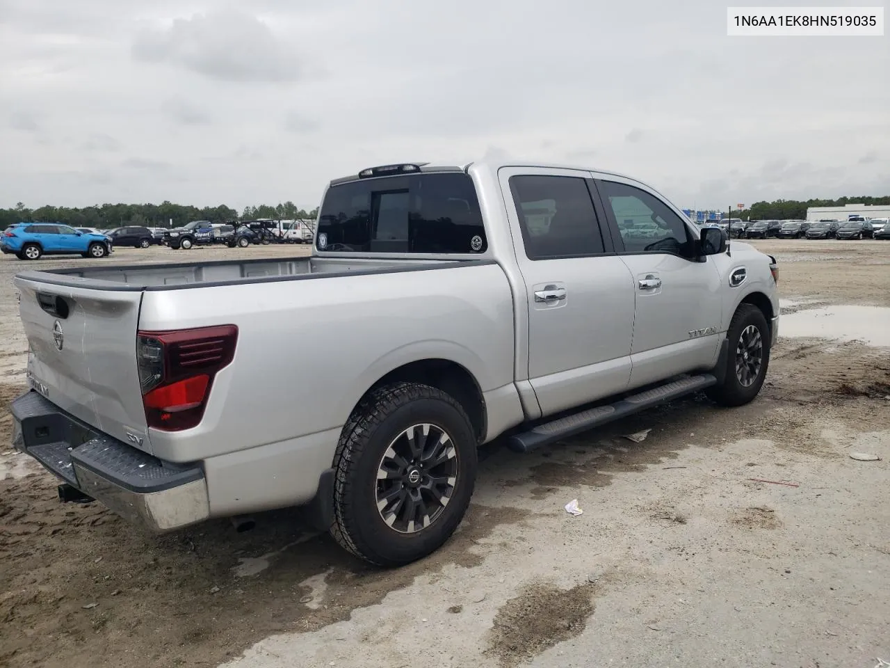 2017 Nissan Titan S VIN: 1N6AA1EK8HN519035 Lot: 80043634