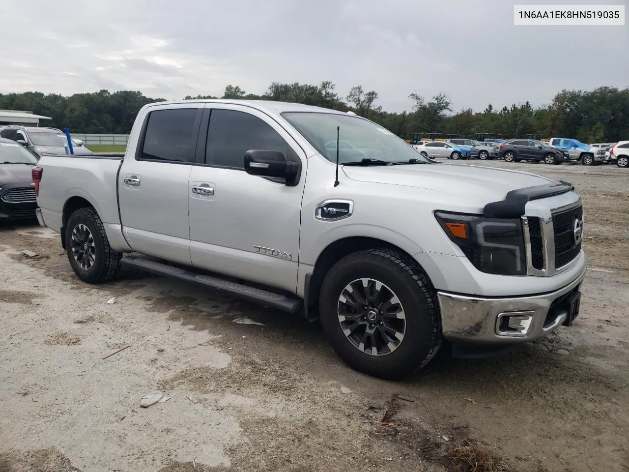 2017 Nissan Titan S VIN: 1N6AA1EK8HN519035 Lot: 80043634