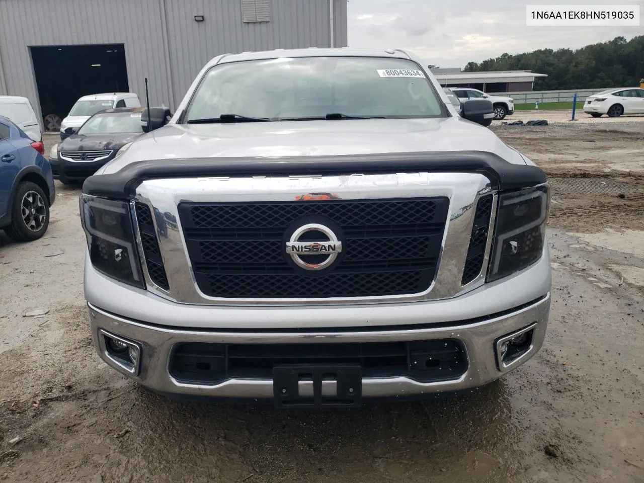 2017 Nissan Titan S VIN: 1N6AA1EK8HN519035 Lot: 80043634