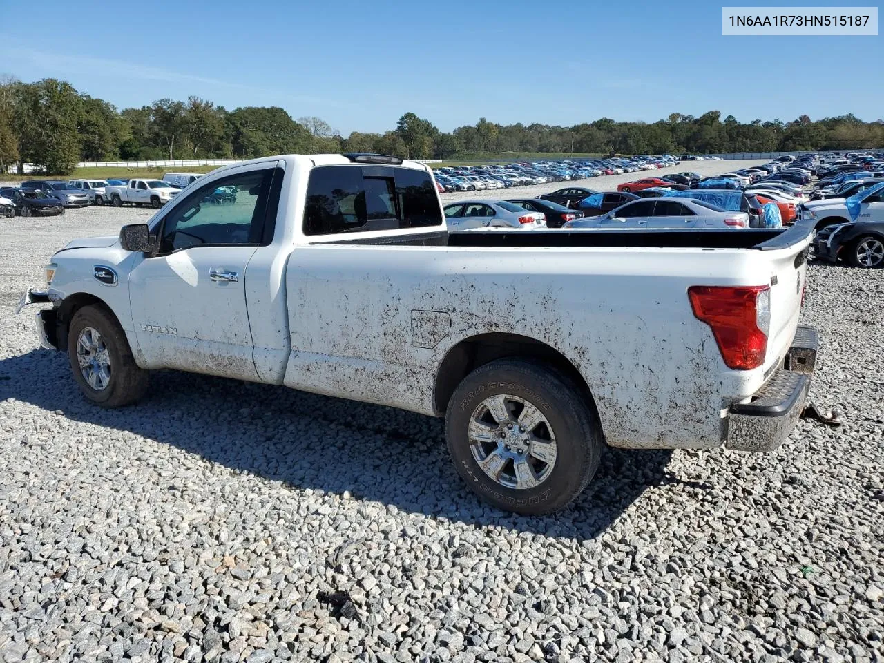 2017 Nissan Titan S VIN: 1N6AA1R73HN515187 Lot: 80230784