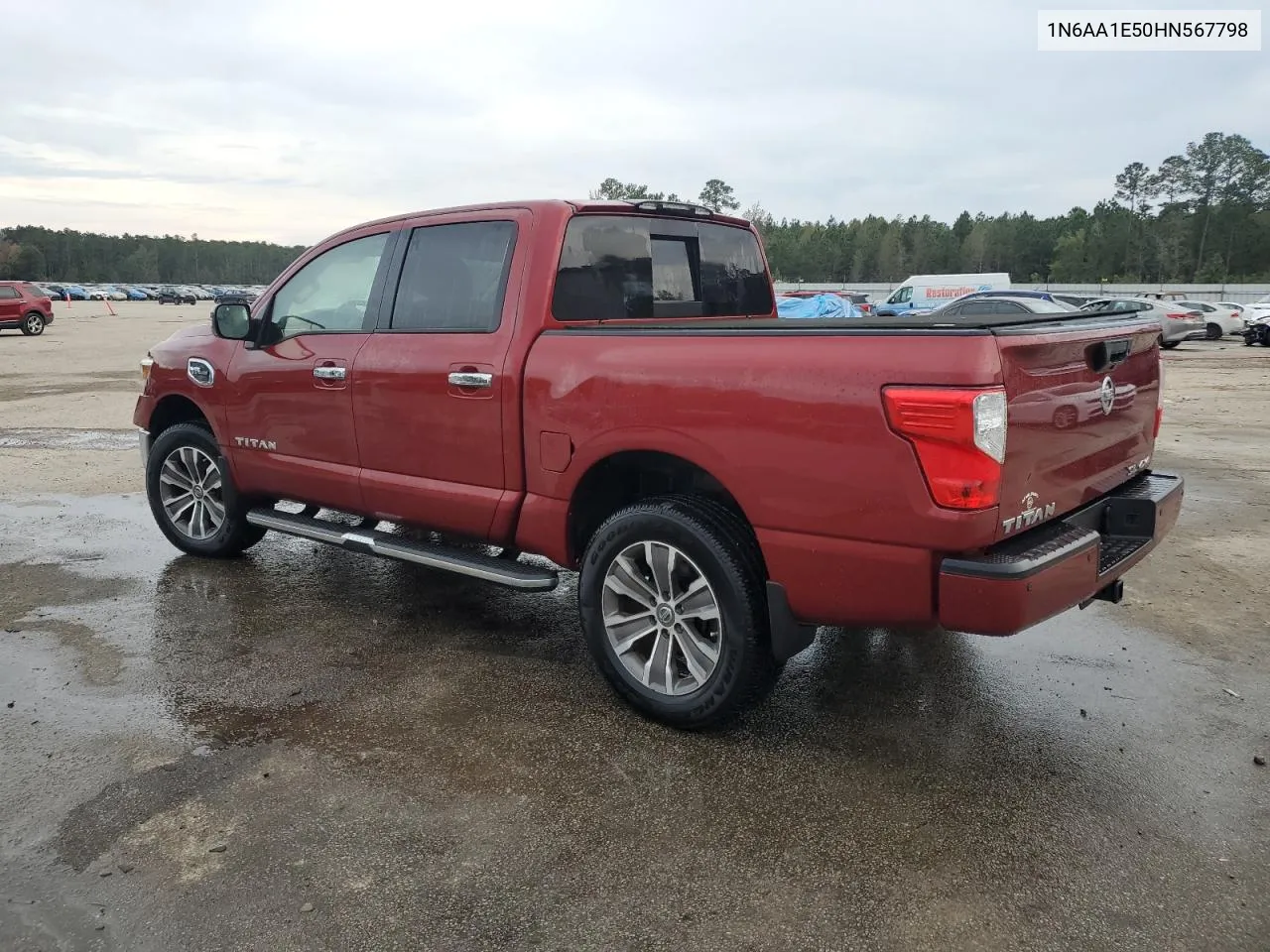 2017 Nissan Titan Sv VIN: 1N6AA1E50HN567798 Lot: 80886764