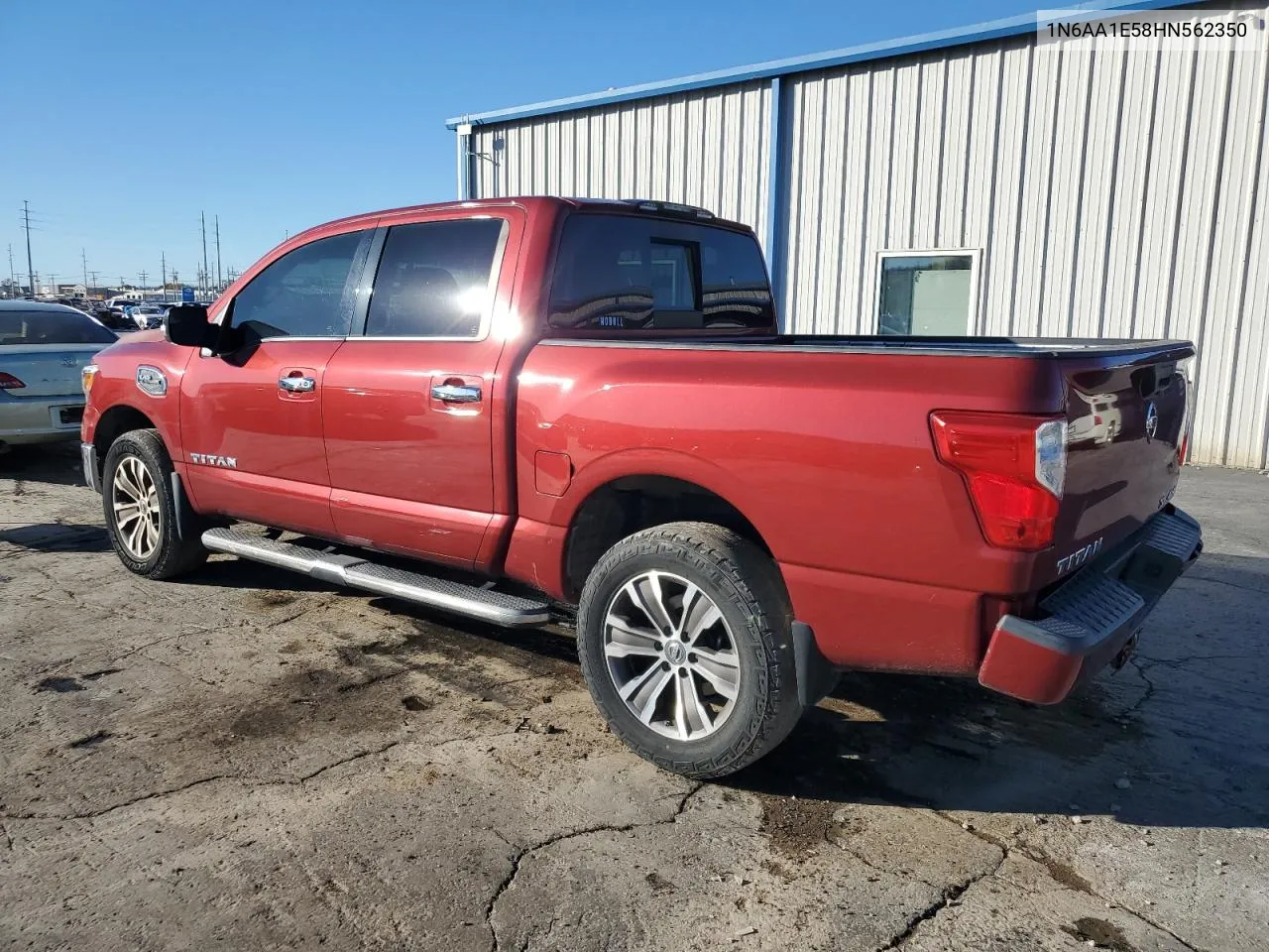 2017 Nissan Titan Sv VIN: 1N6AA1E58HN562350 Lot: 80929184