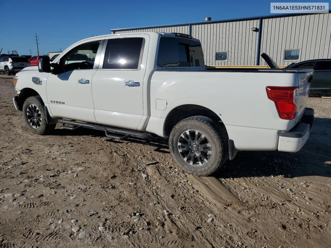 2017 Nissan Titan Sv VIN: 1N6AA1E53HN571831 Lot: 81119304