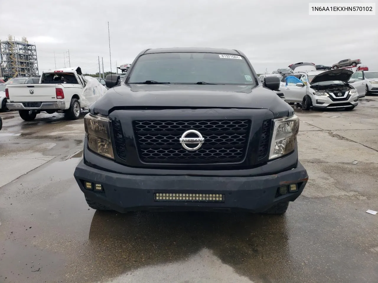 2017 Nissan Titan S VIN: 1N6AA1EKXHN570102 Lot: 81321584