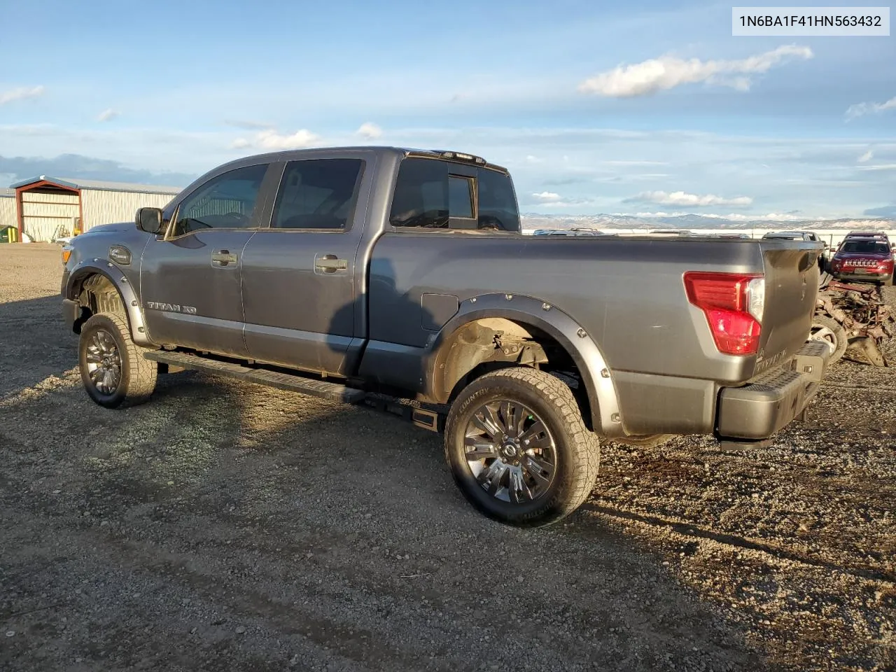 2017 Nissan Titan Xd Sl VIN: 1N6BA1F41HN563432 Lot: 81428684