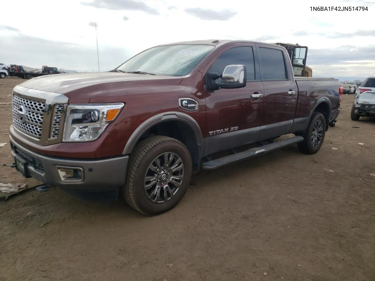 2018 Nissan Titan Xd Sl VIN: 1N6BA1F42JN514794 Lot: 46774474