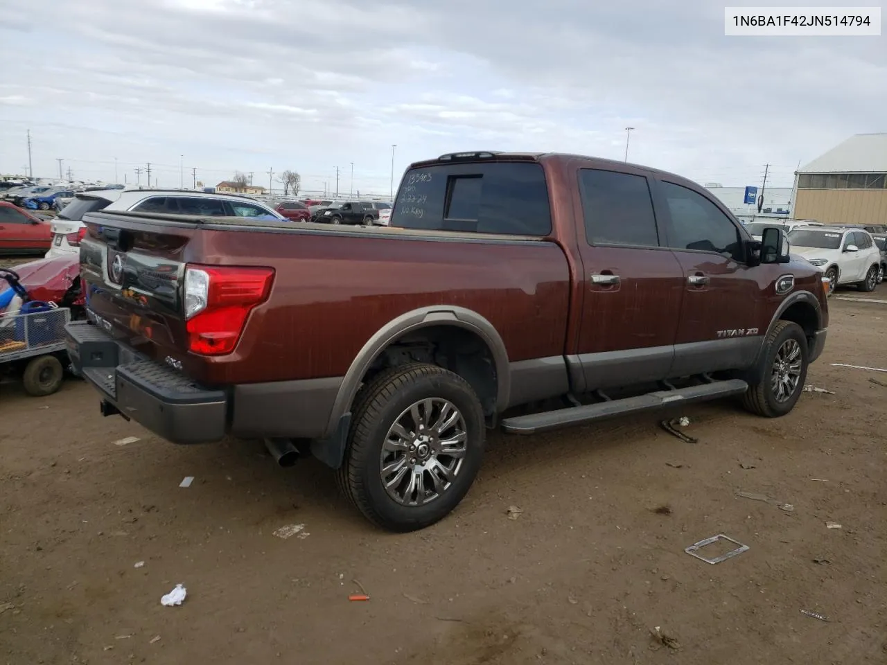 2018 Nissan Titan Xd Sl VIN: 1N6BA1F42JN514794 Lot: 46774474