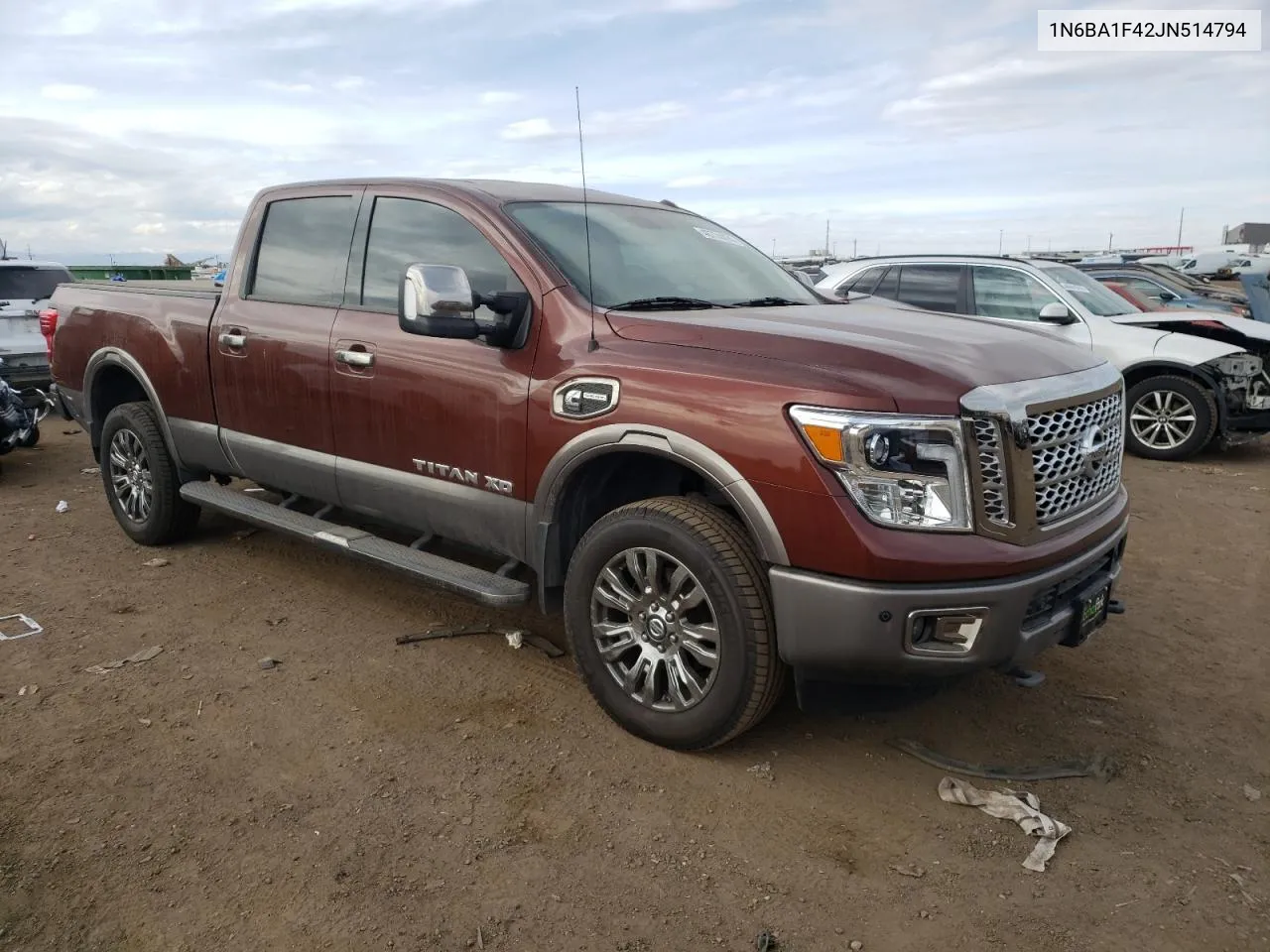 2018 Nissan Titan Xd Sl VIN: 1N6BA1F42JN514794 Lot: 46774474